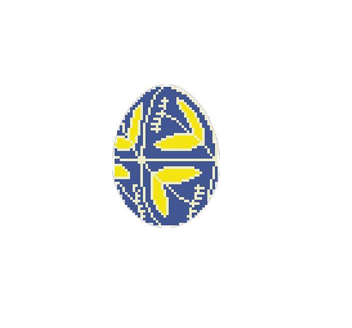 Схема сшитая пасхальная игрушка для вышивки бисером и нитками на ткани (ТР283аБ) Схема сшитая пасхальная игрушка для вышивки бисером и нитками на ткани (ТР283аБ)