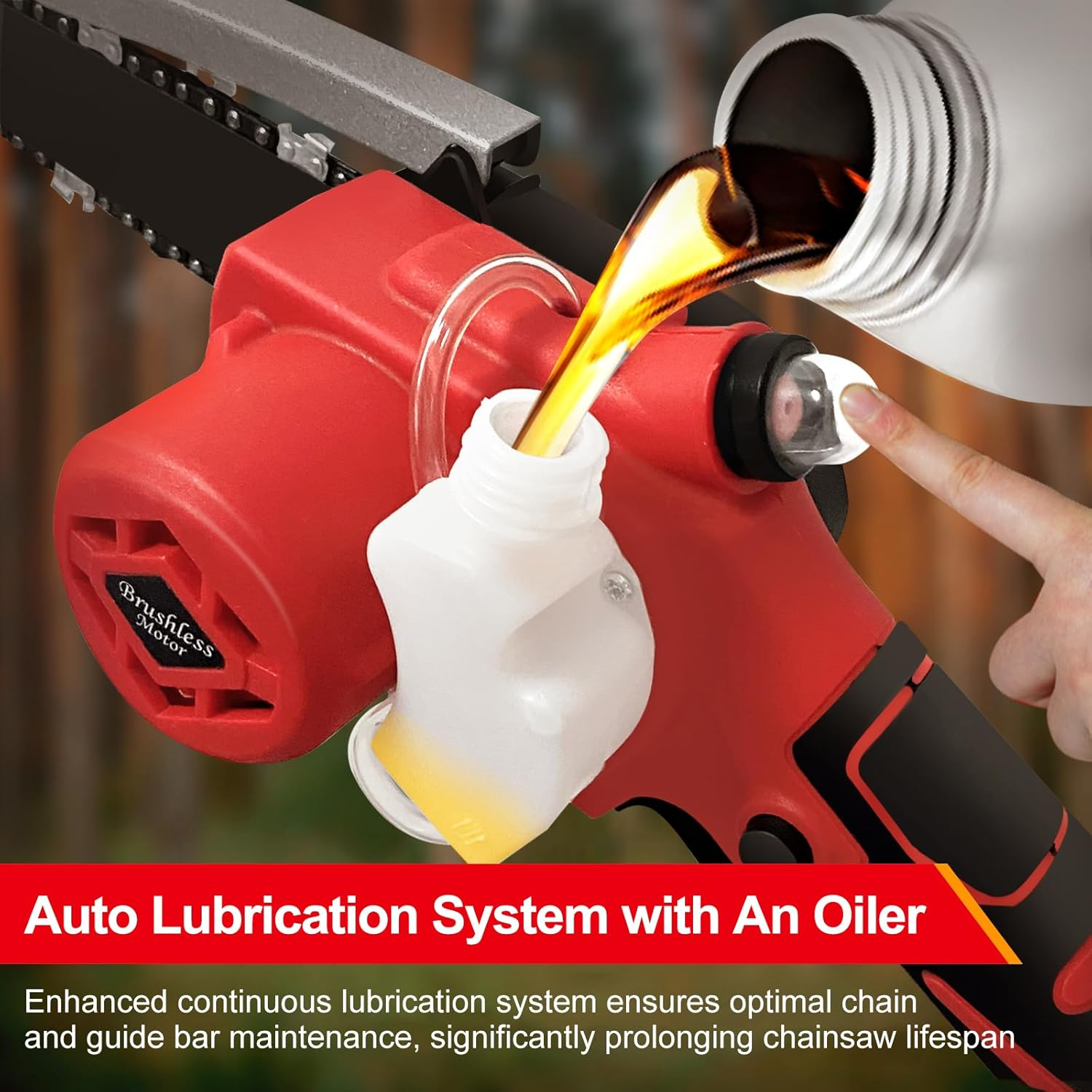 Цепная пила аккумуляторная Jvision DLS-6 21V (04019) - фото 5 Цепная пила аккумуляторная Jvision DLS-6 21V (04019) - фото 5