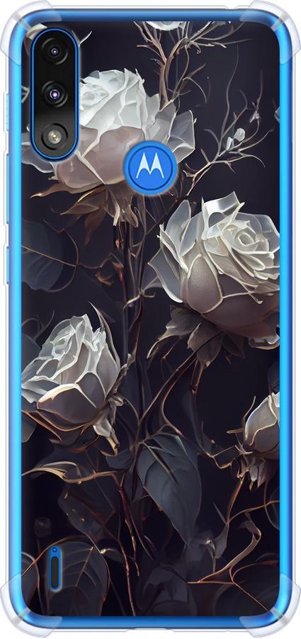 Чехол на Motorola E7 Power Розы 2 (5550sp-2284-42517)