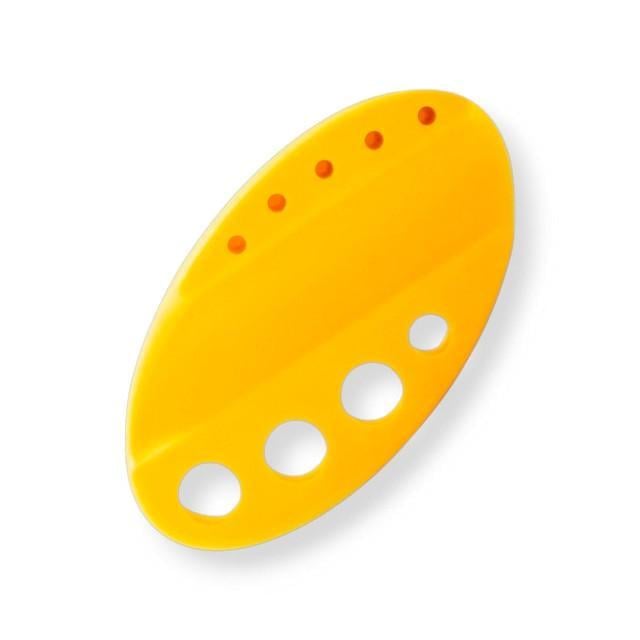 Підставка під ковпачки для тату фарби силікон Жовтий