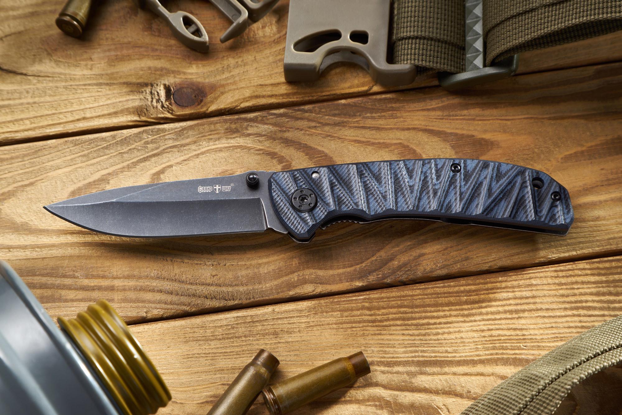 Нож складной туристический Grand Way WK 06120 (10131594)