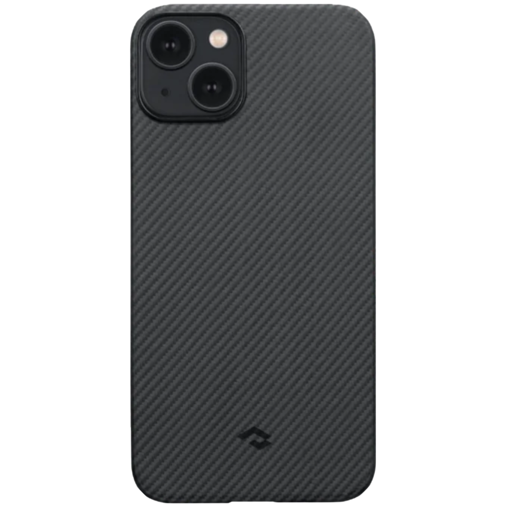 Чехол - накладка Pitaka MagEZ Case 3 Twill 600D for iPhone 14 Plus, Black/Grey (KI1401MA)