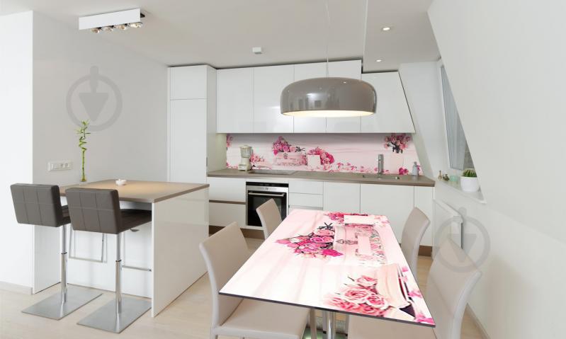 Наклейка виниловая на стол Zatarga «Лепестки» 600х1200 мм Z180673st Наклейка виниловая на стол Zatarga «Лепестки» 600х1200 мм Z180673st