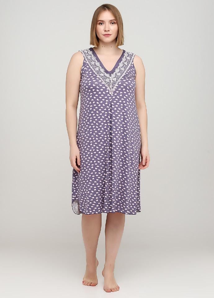 Ночная рубашка Cotpark 2XL Сиреневый (10466)