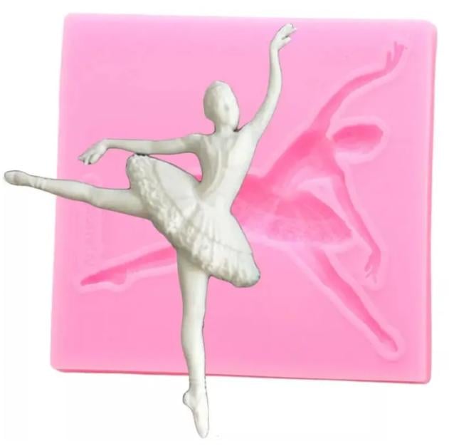 Молд кондитерский Балерина силиконовый 84х84 мм Розовый (41148) Молд кондитерский Балерина силиконовый 84х84 мм Розовый (41148)