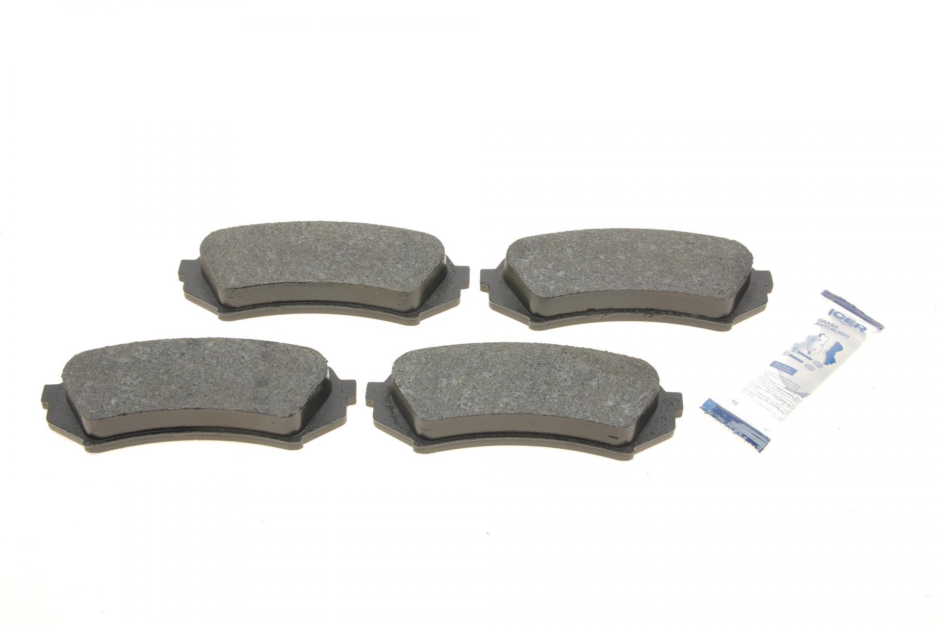 Колодки тормозные задние ICER для Toyota Land Cruiser 100 98-07/Lexus LX II 98-08 (181734)