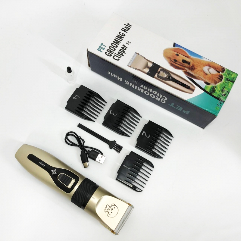Машинка для стрижки тварин Puppy 7461 набір Gold (tf7461) - фото 14