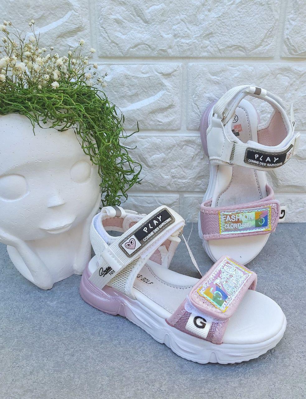 Босоніжки для дівчинки Jong Golf 1221 р. 27 17,8 см Рожевий (1221)