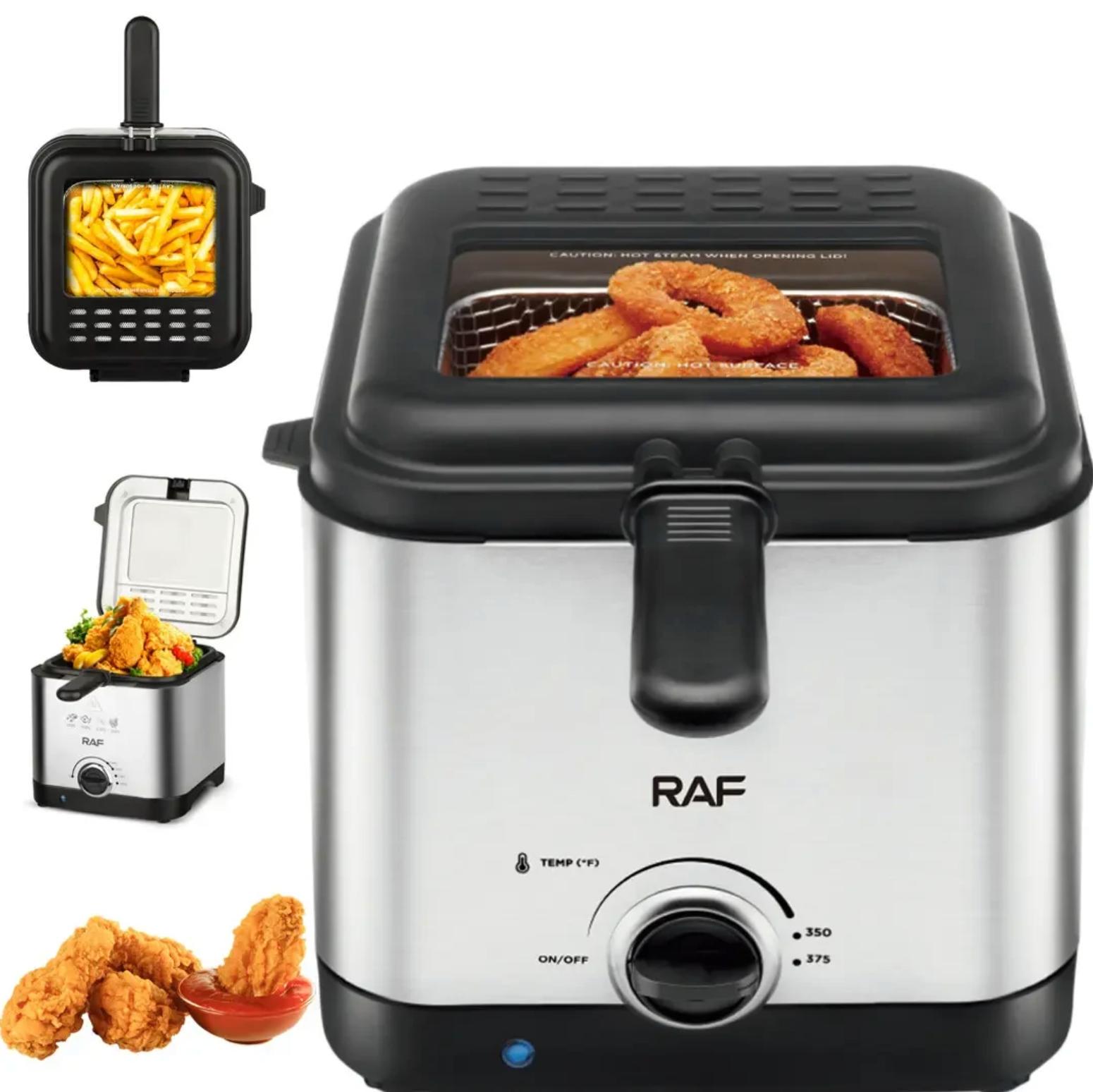 Фритюрниця Deep Fryer RAF R.5300 1000 Вт 2,5 л (21778930) - фото 4