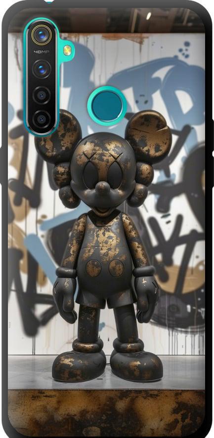 Чехол на Realme 5 Pro Bronze kaws v2 (6098b-1861-42517)
