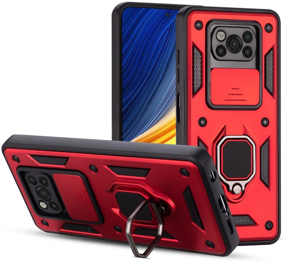 Чохол із захистом камери 3DGuard Xiaomi Poco X3 Pro Red (32490-2D)