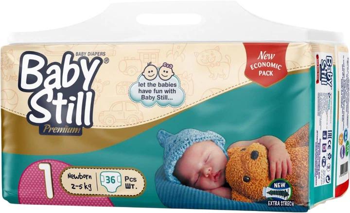 Детские подгузники Baby Still Economic р. 1 2-5 кг 36 шт. (8697424850247)