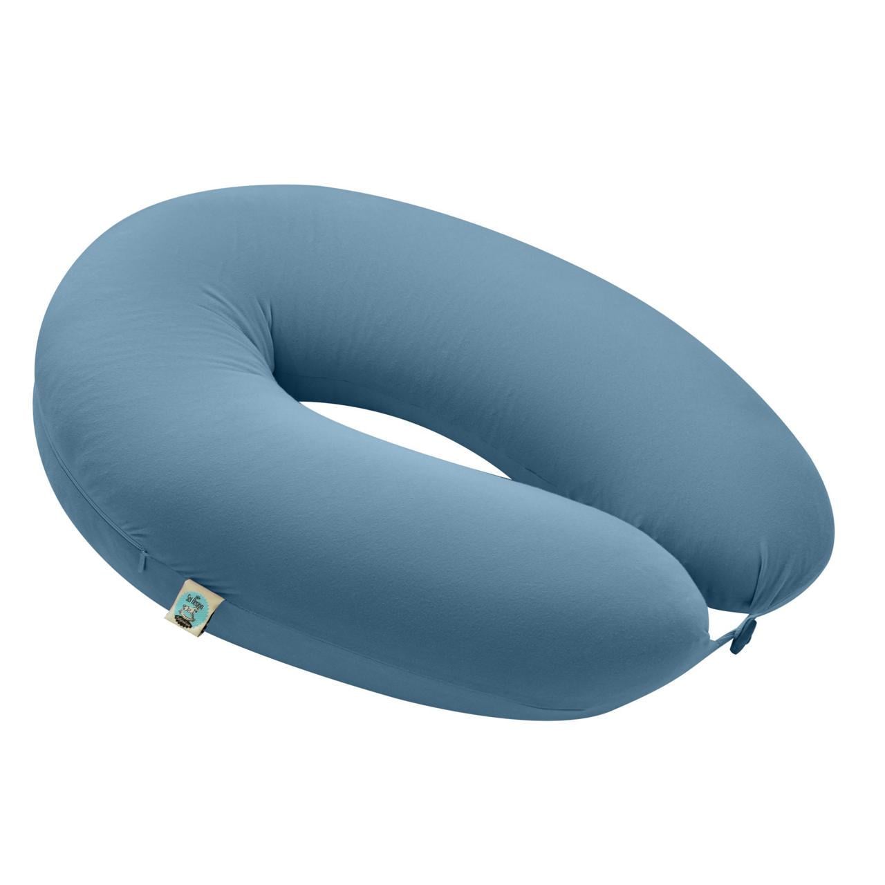 Подушка для беременных и кормления SeiDesign гипоаллергенная наволочка на молнии 30х190 см Мятный (27334)