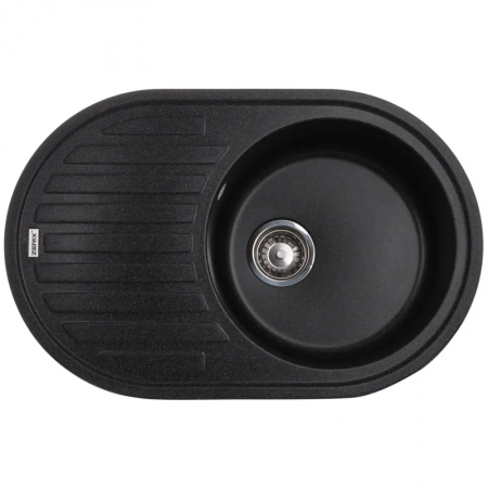 Кухонная мойка ZerixZS-7750R-13 765х390х200 мм Графитовый (ZX4561)