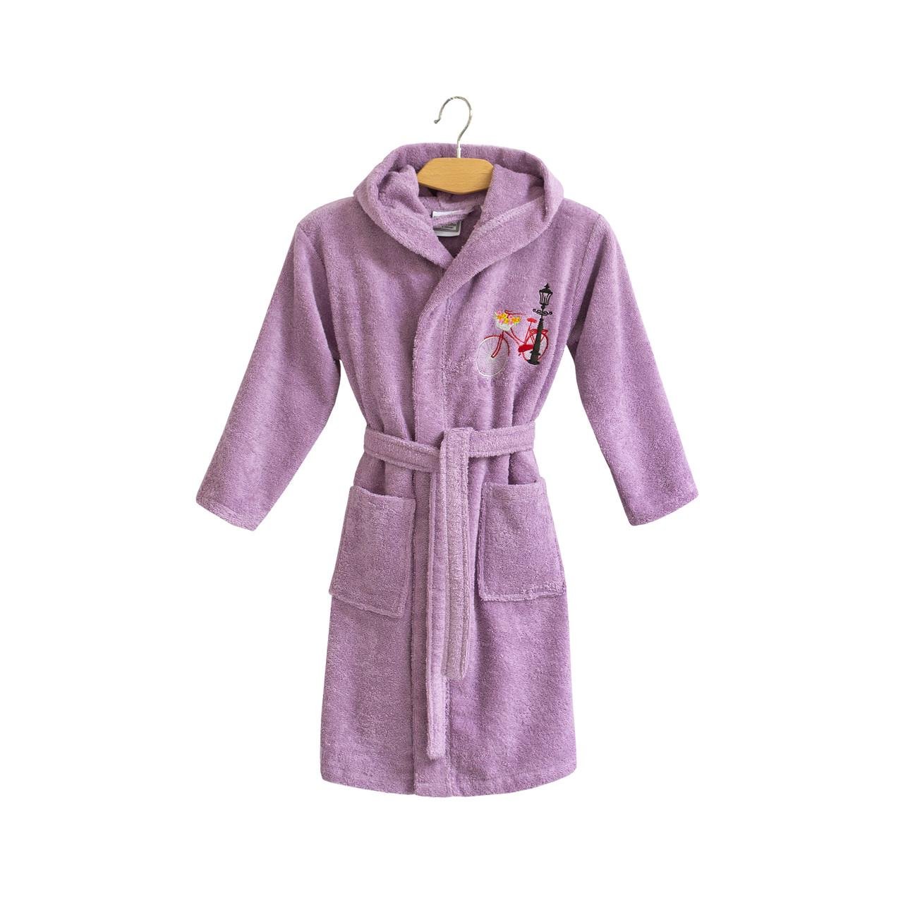 Халат детский Lotus Bicycle 13-14 лет Сиреневый (svt-2000022277082) Халат детский Lotus Bicycle 13-14 лет Сиреневый (svt-2000022277082)