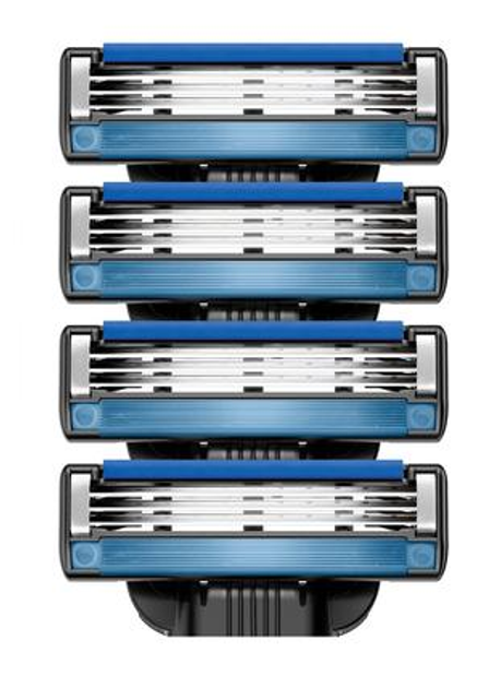 Кассеты для бритья Gillette Mach3 без упаковки 4 шт.