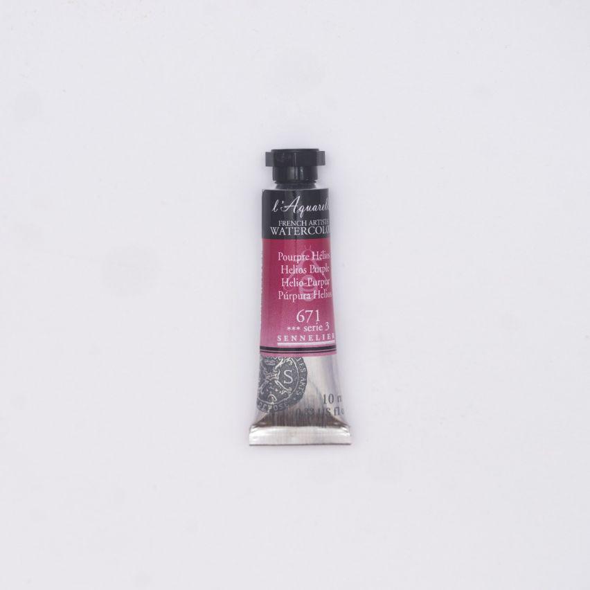 Акварель в тюбиках Sennelier L'Aquarelle S3 10 мл Газовый/Пурпурный