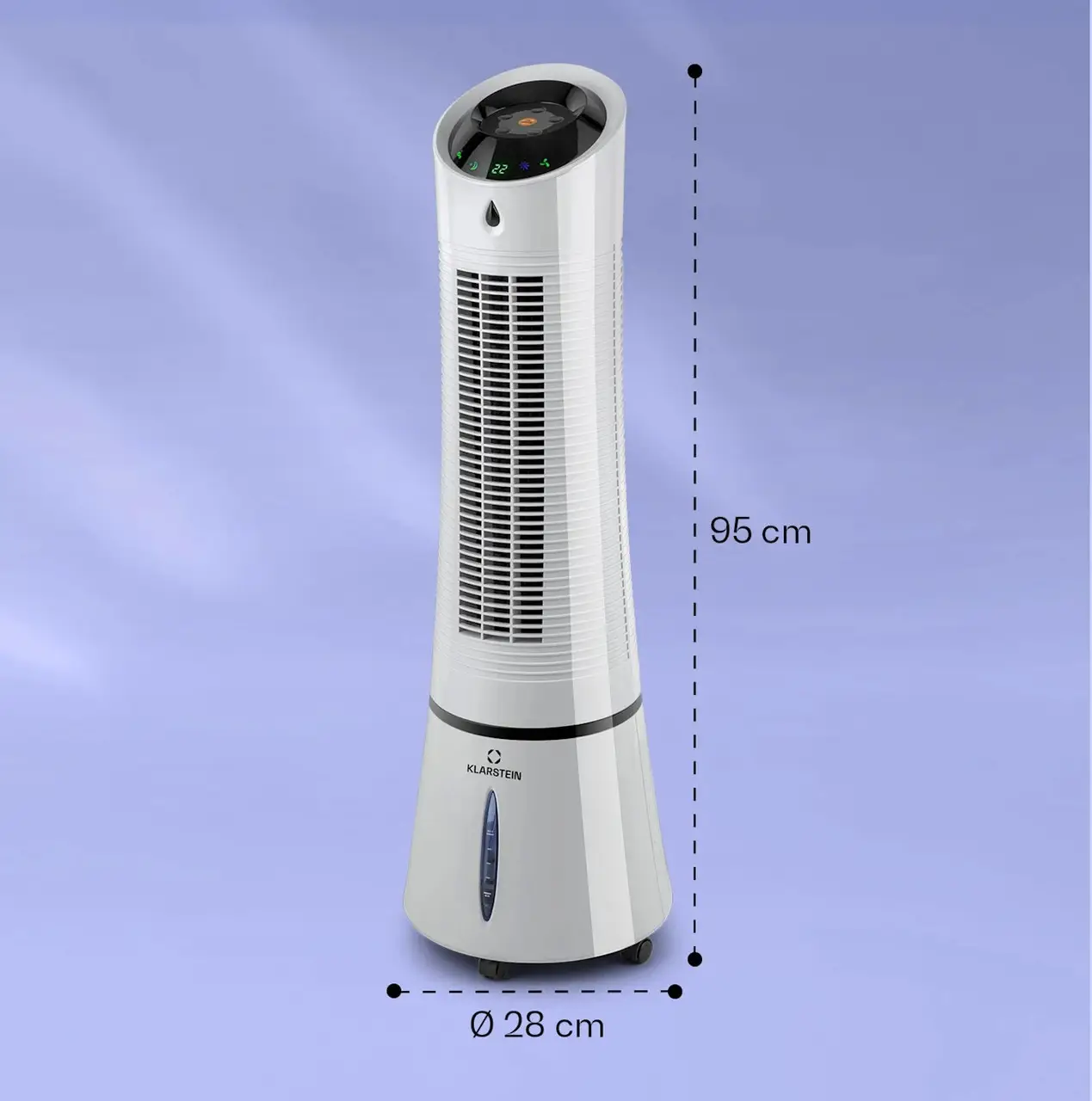 ᐉ Вентилятор-охолоджувач Klarstein Skyscraper Ice Smart Wifi Вежа ...
