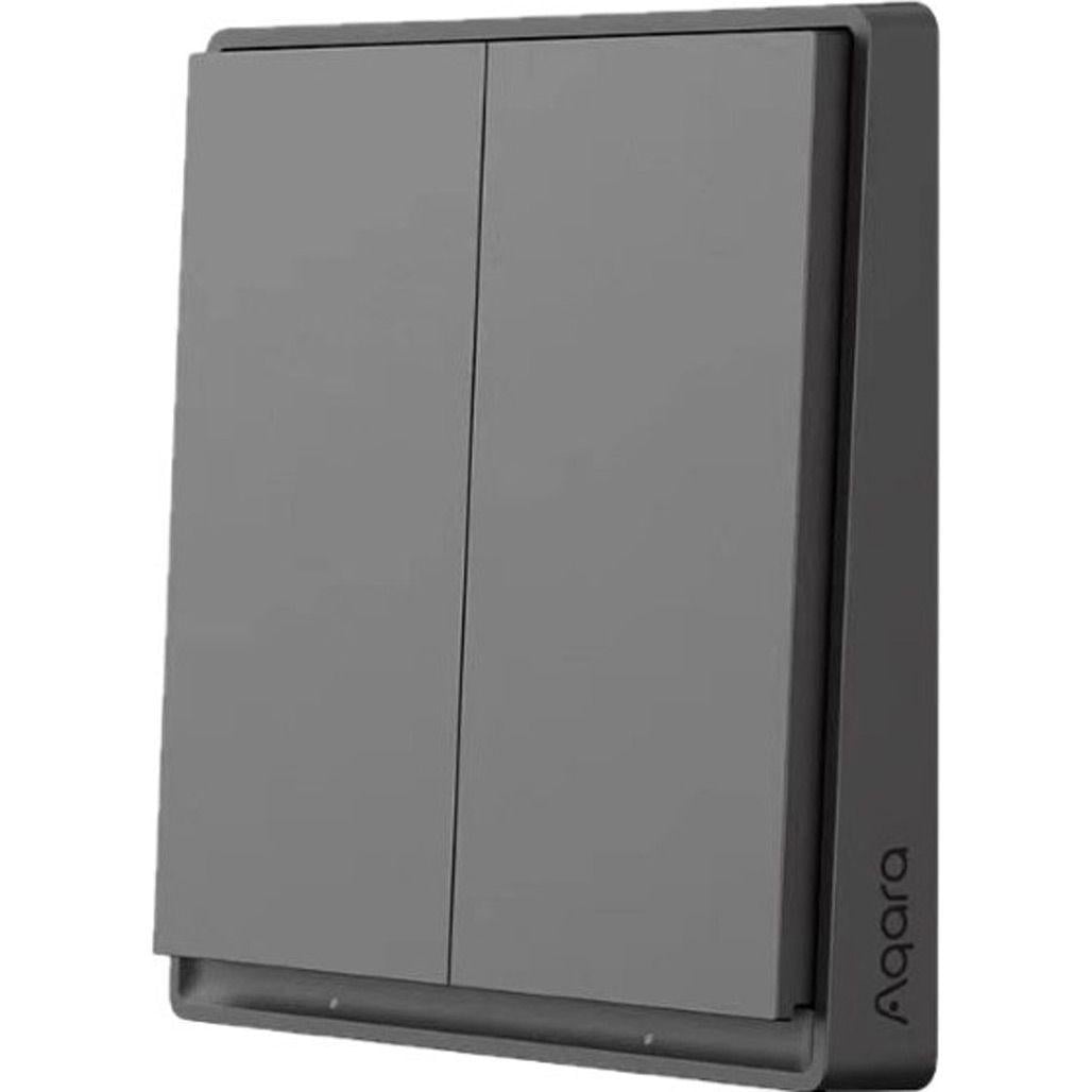 Выключатель с нулевой линией Aqara Smart Wall Switch E1 QBKG41LM Grey
