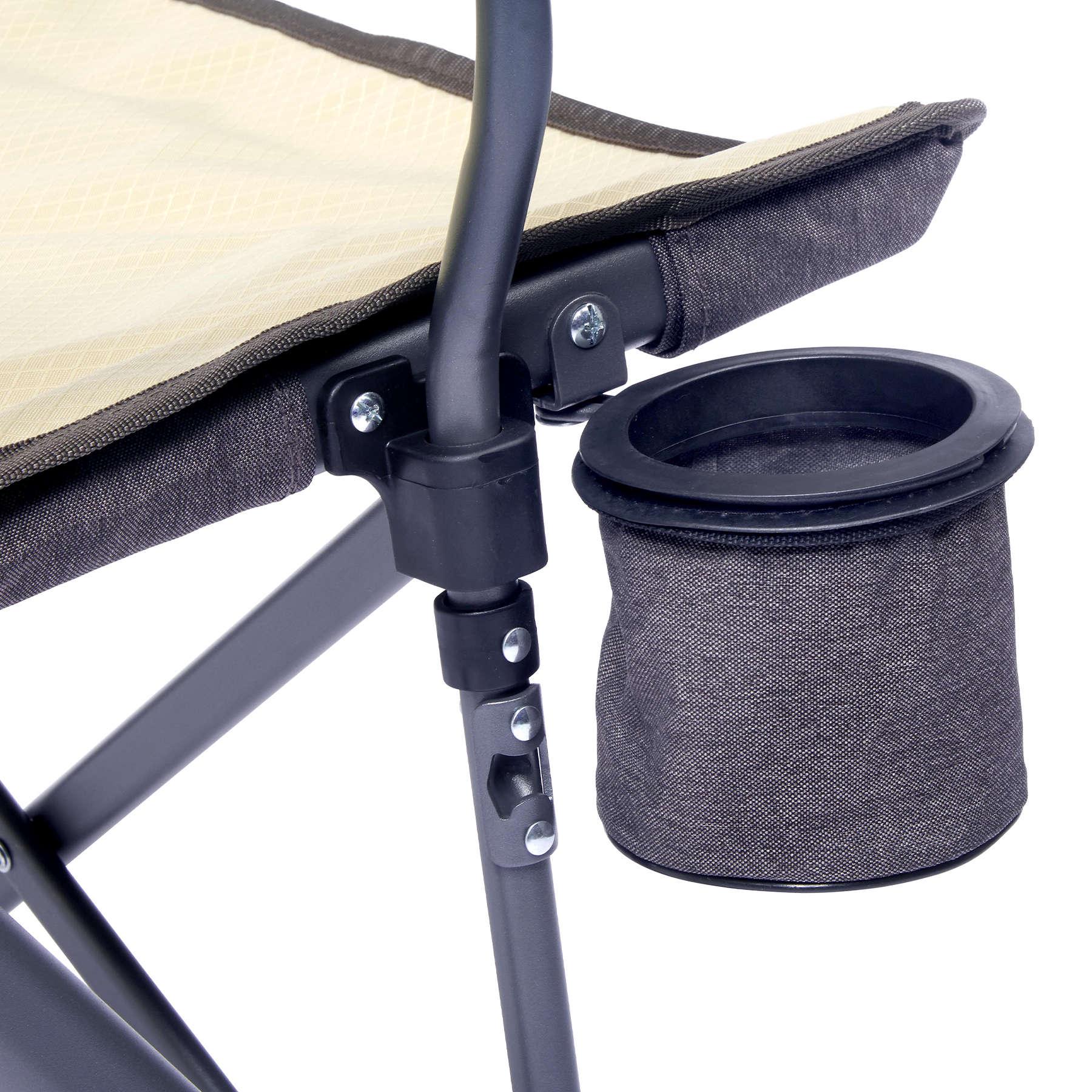 Туристичне крісло розкладне Uquip Roxy Sand/Grey (244038) - фото 5