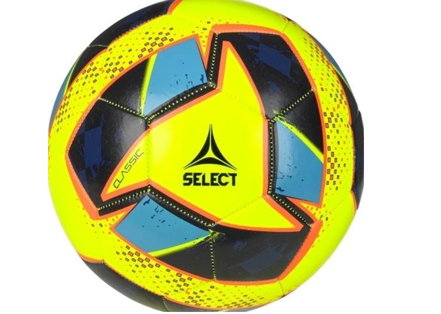 Футбольний м'яч Select CLASSIC FB v24 р. 4 Жовтий/Синій (6936116103722) Футбольний м'яч Select CLASSIC FB v24 р. 4 Жовтий/Синій (6936116103722)