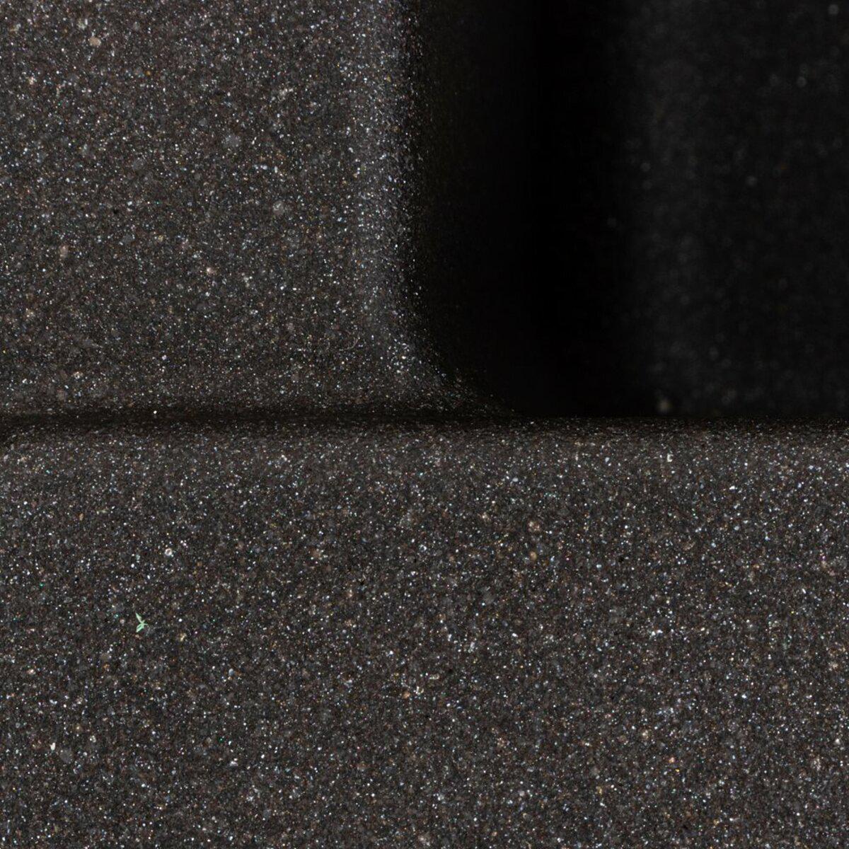 Мойка для кухни гранитная Platinum 9950 PANDORA Морион матовый (950-33) - фото 8 Мойка для кухни гранитная Platinum 9950 PANDORA Морион матовый (950-33) - фото 8