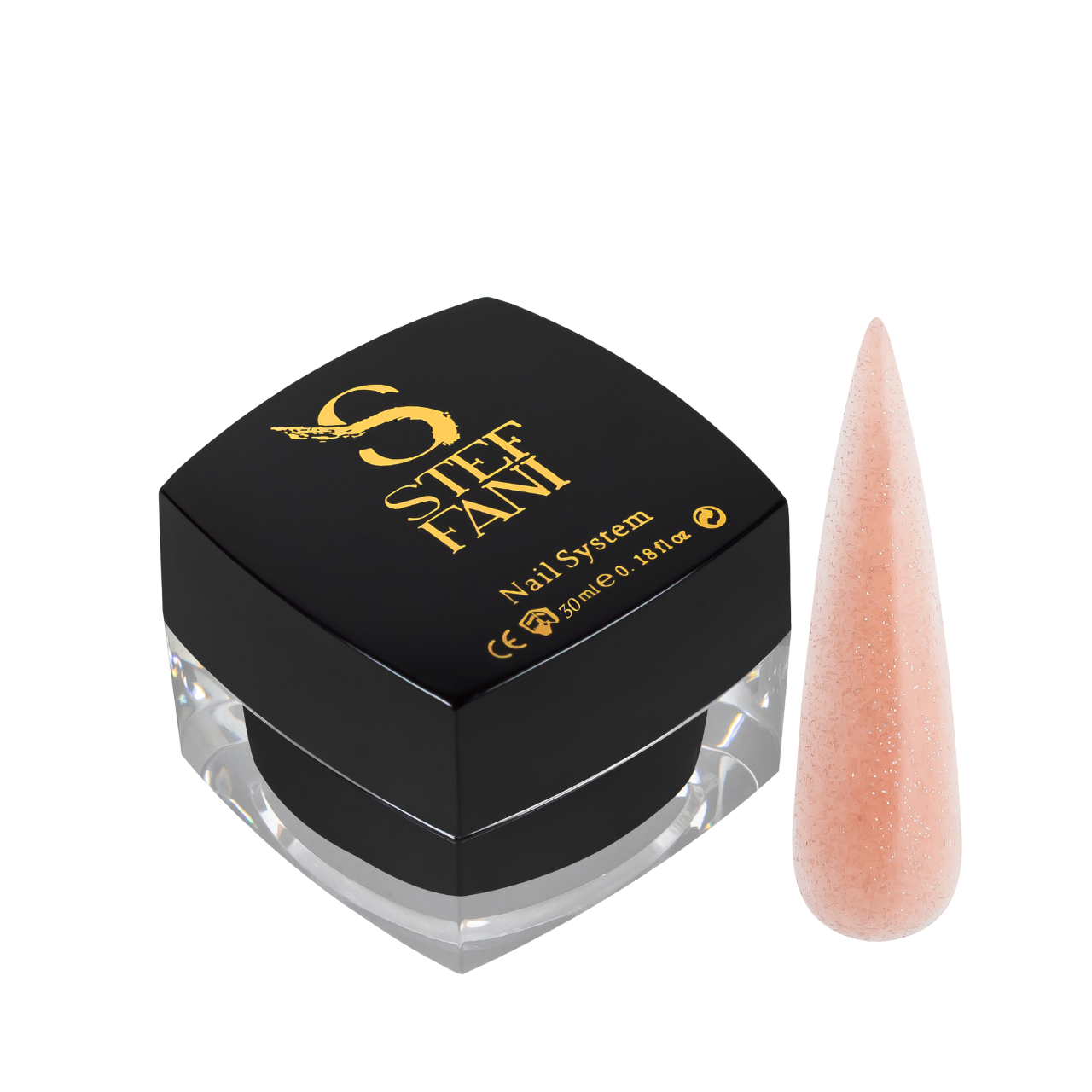 Гель для наращивания ногтей камуфлирующий Steffani Builder Gel 12 30 мл перламутровый Бежевый