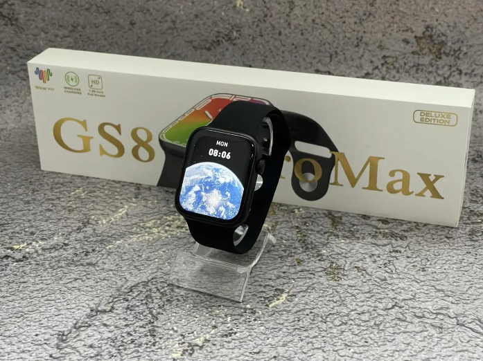 Годинник розумний Smart Watch GS8 Pro Max з українською мовою та функцією дзвінка 45 мм Чорний - фото 6