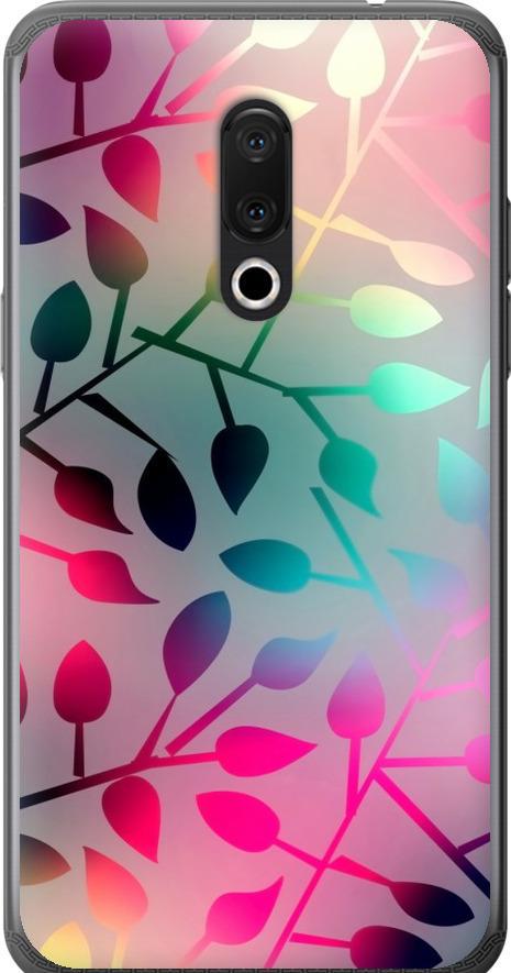 Чехол на Meizu 15 Листья (2235u-1472-42517)