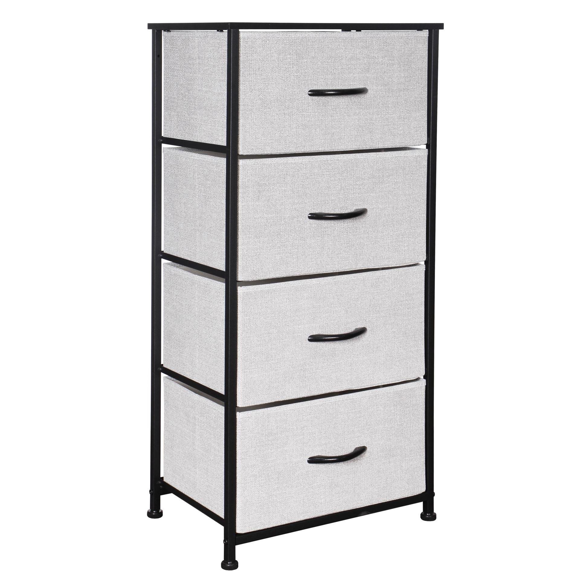 Комод бытовой Luminaria Серый (PERFECT GRAY 4B) - фото 1 Комод бытовой Luminaria Серый (PERFECT GRAY 4B) - фото 1