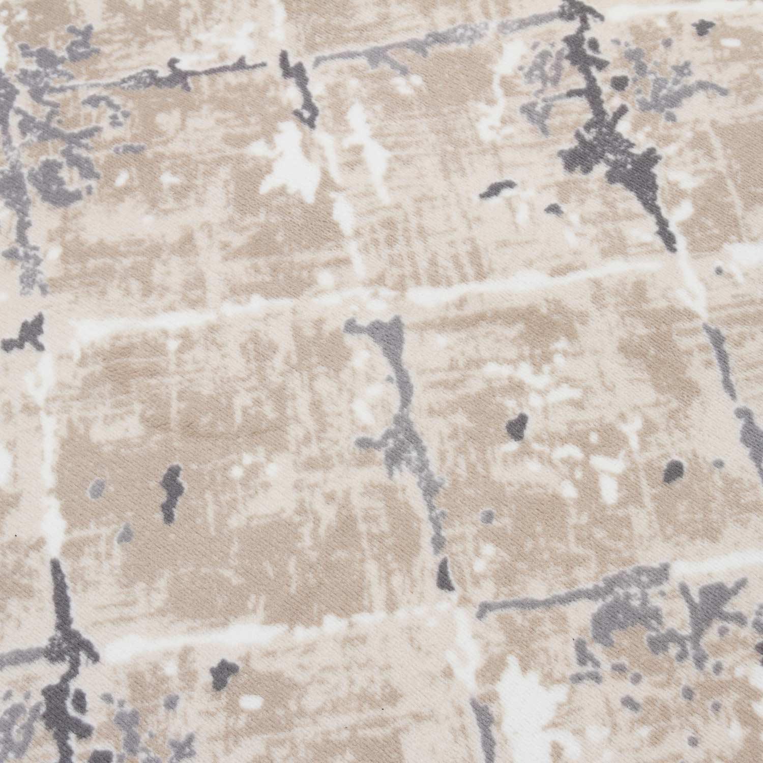 Ковер на силиконовой основе противоскользящий DAKARIA Soft Run 4003M 2x2 м Бежевый (00-00019891) - фото 4 Ковер на силиконовой основе противоскользящий DAKARIA Soft Run 4003M 2x2 м Бежевый (00-00019891) - фото 4