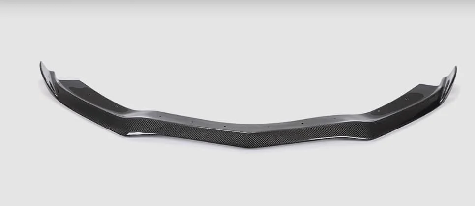 Накладка на передний бампер DDCarbon Lip Base/Cadillac ATS карбон (153767)