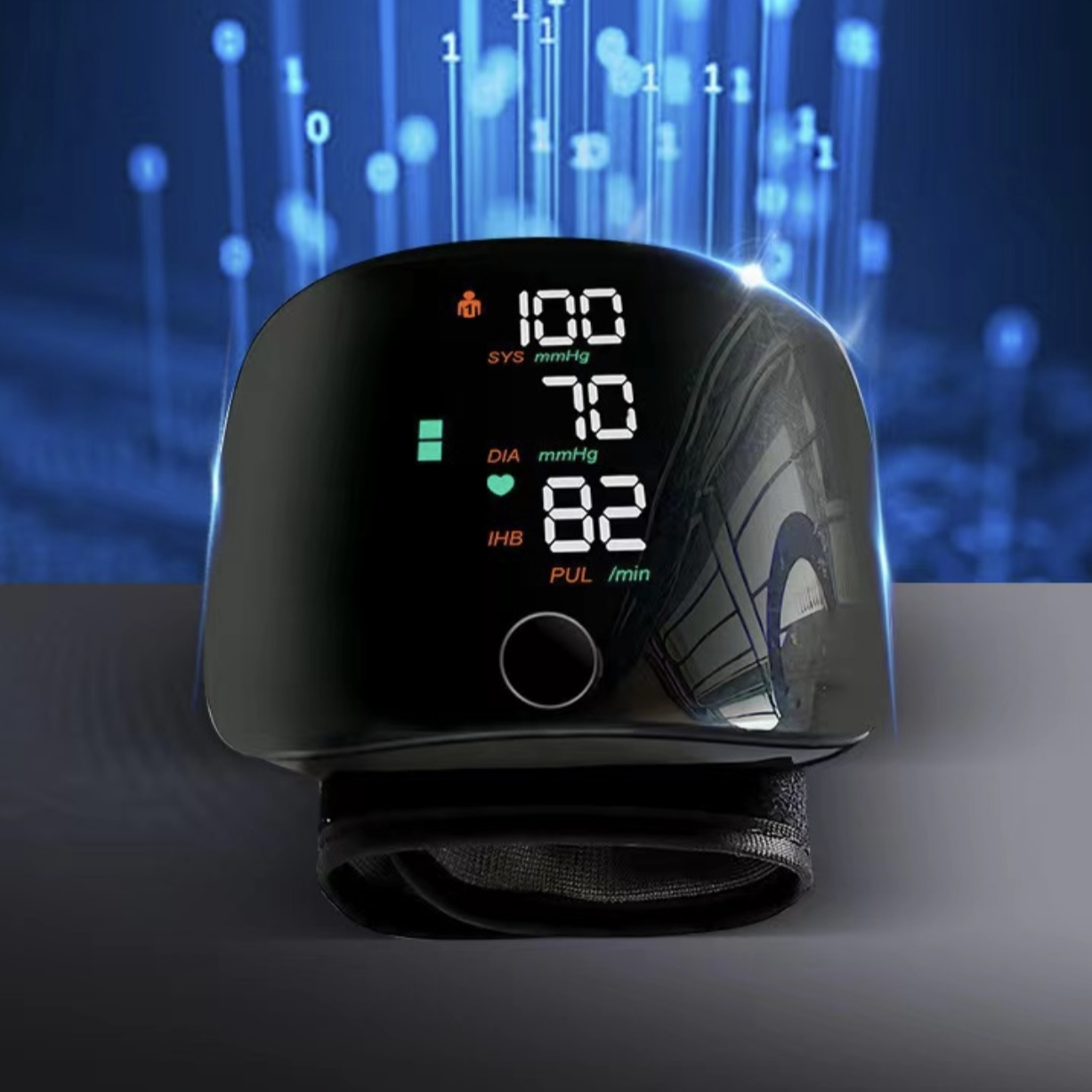 Тонометр на запястье автоматический Wrist Monitor с LED-экраном и голосовым озвучением (2565) - фото 2 Тонометр на запястье автоматический Wrist Monitor с LED-экраном и голосовым озвучением (2565) - фото 2