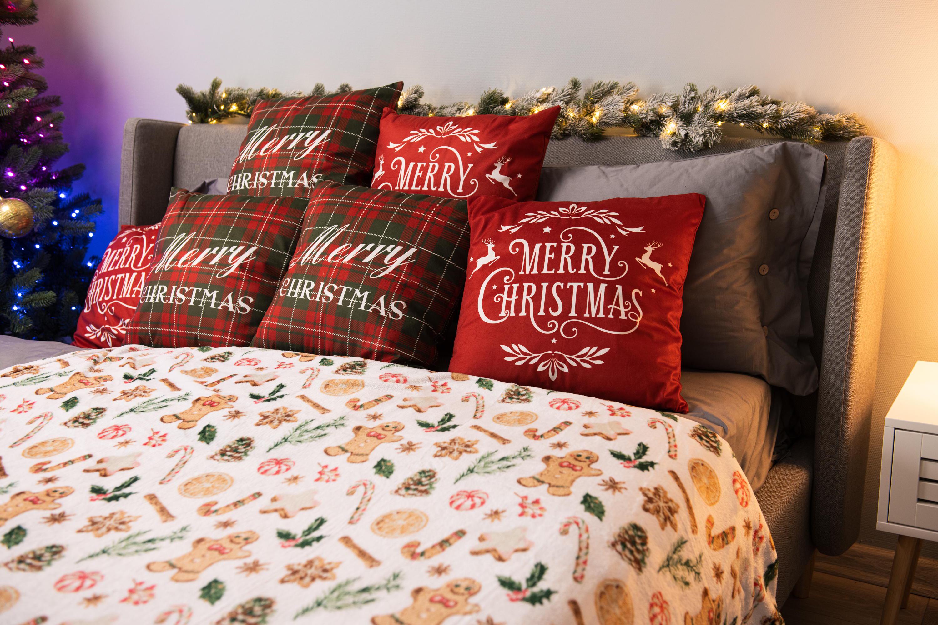 Плед Ardesto Flannel Імбирні пряники 160х200 см (ART0118PB) - фото 3