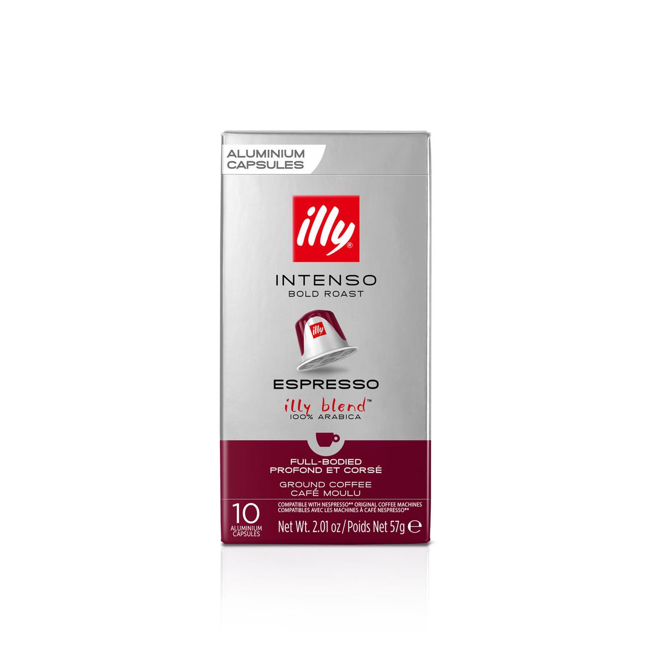 Кофе в капсулах illy Intenso Espresso совместимы с Nespresso 100% Арабика 10 шт.