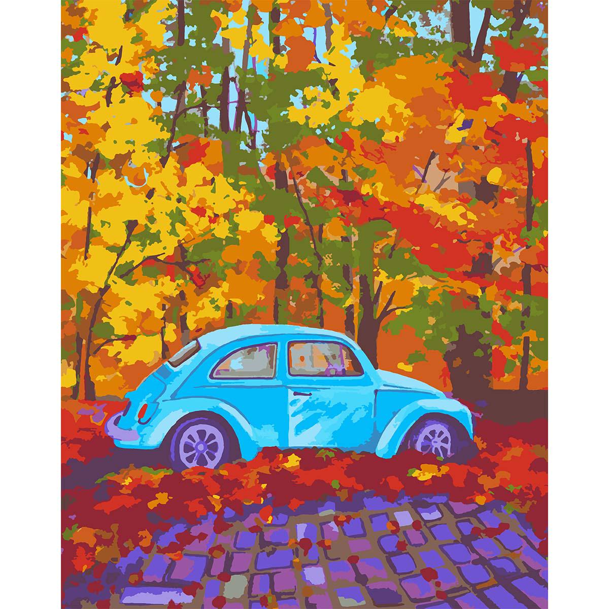 Картина по номерам Santi Осеннее путешествие 40x50 см (Top-954687)