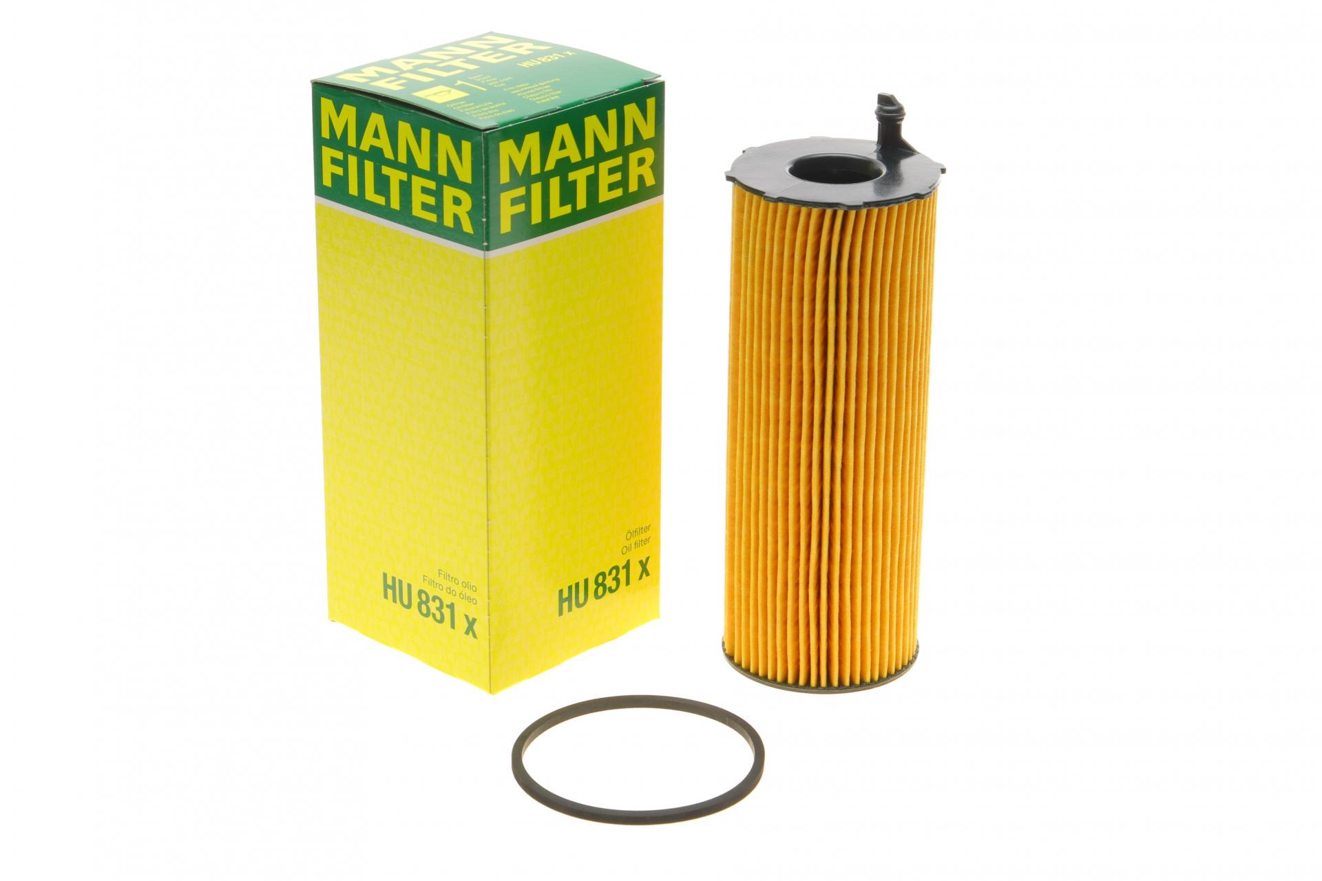 Фильтр масляный Mann-Filter для Audi A4/A6/A8/Q7 2,7-4,2 TDI 03- (HU 831 X)