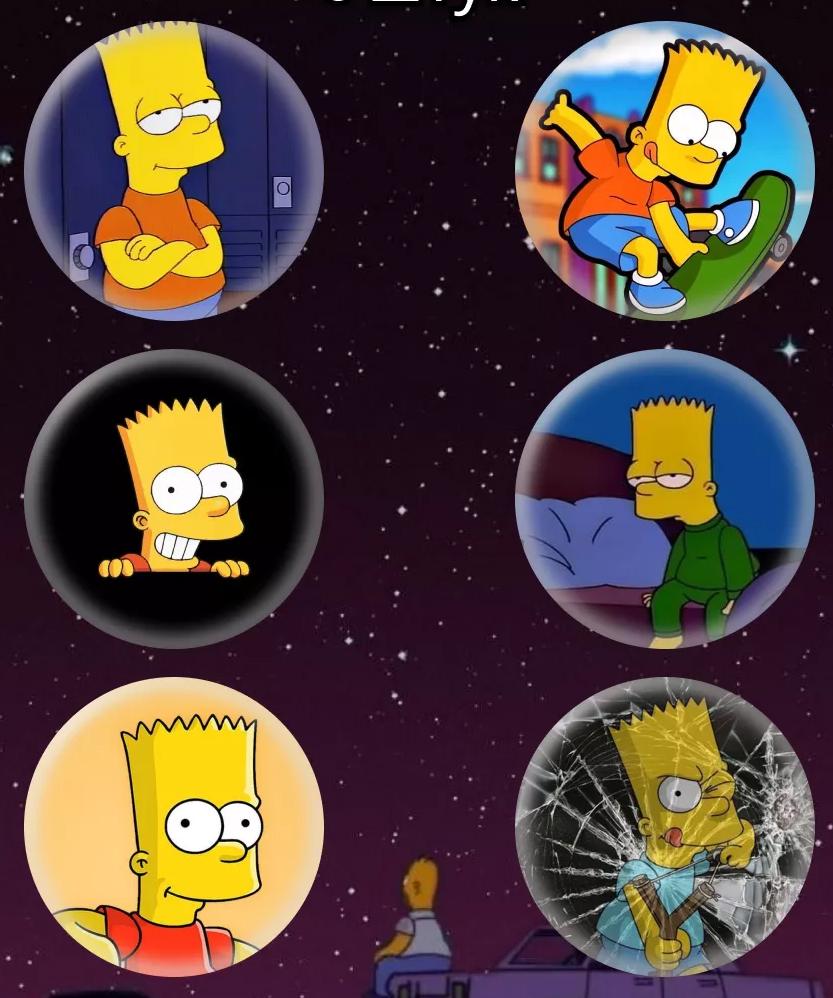 Значки The Simpsons (KT0088) - фото 1 Значки The Simpsons (KT0088) - фото 1