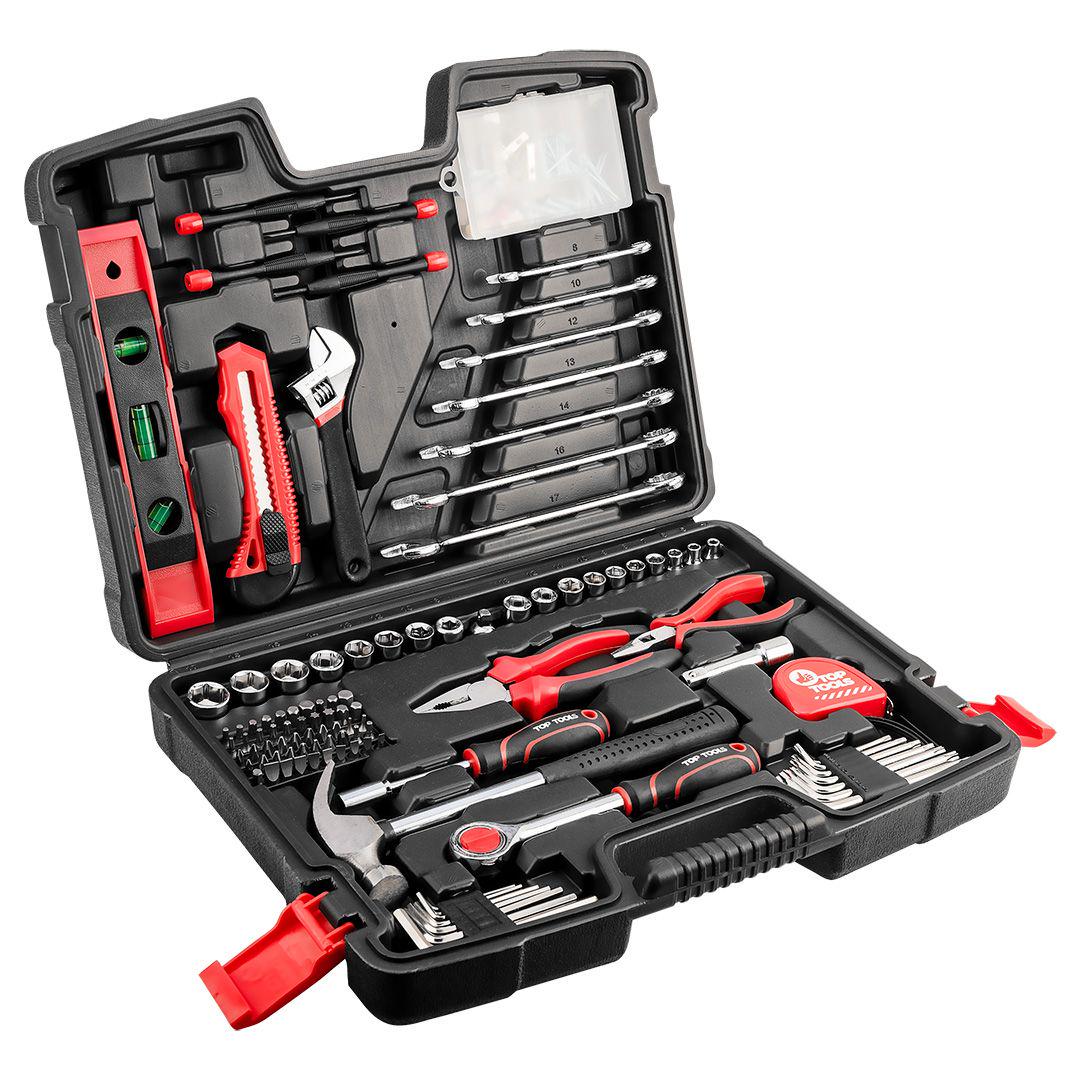 Набір інструментів Top Tools, 1/4", 3/8", універсальний, 194шт (ERC-38D545) Набір інструментів Top Tools, 1/4", 3/8", універсальний, 194шт (ERC-38D545)