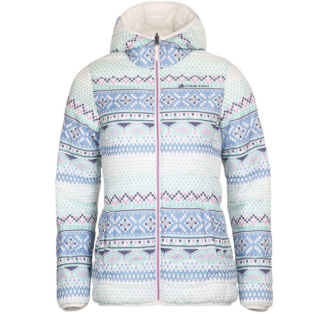 Куртка женская Alpine Pro Michra S Белый/Серый (1054-007.016.0105)