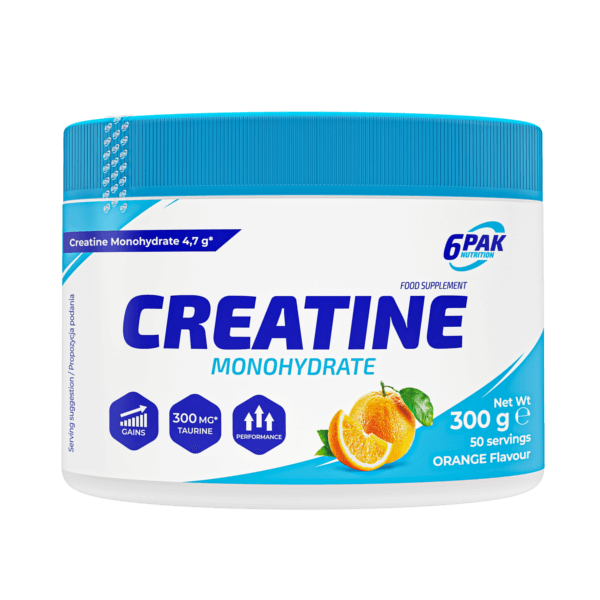 Креатин моногідрат 6Pak Nutrition Creatine MonohydrateOrange 300 g - фото 1