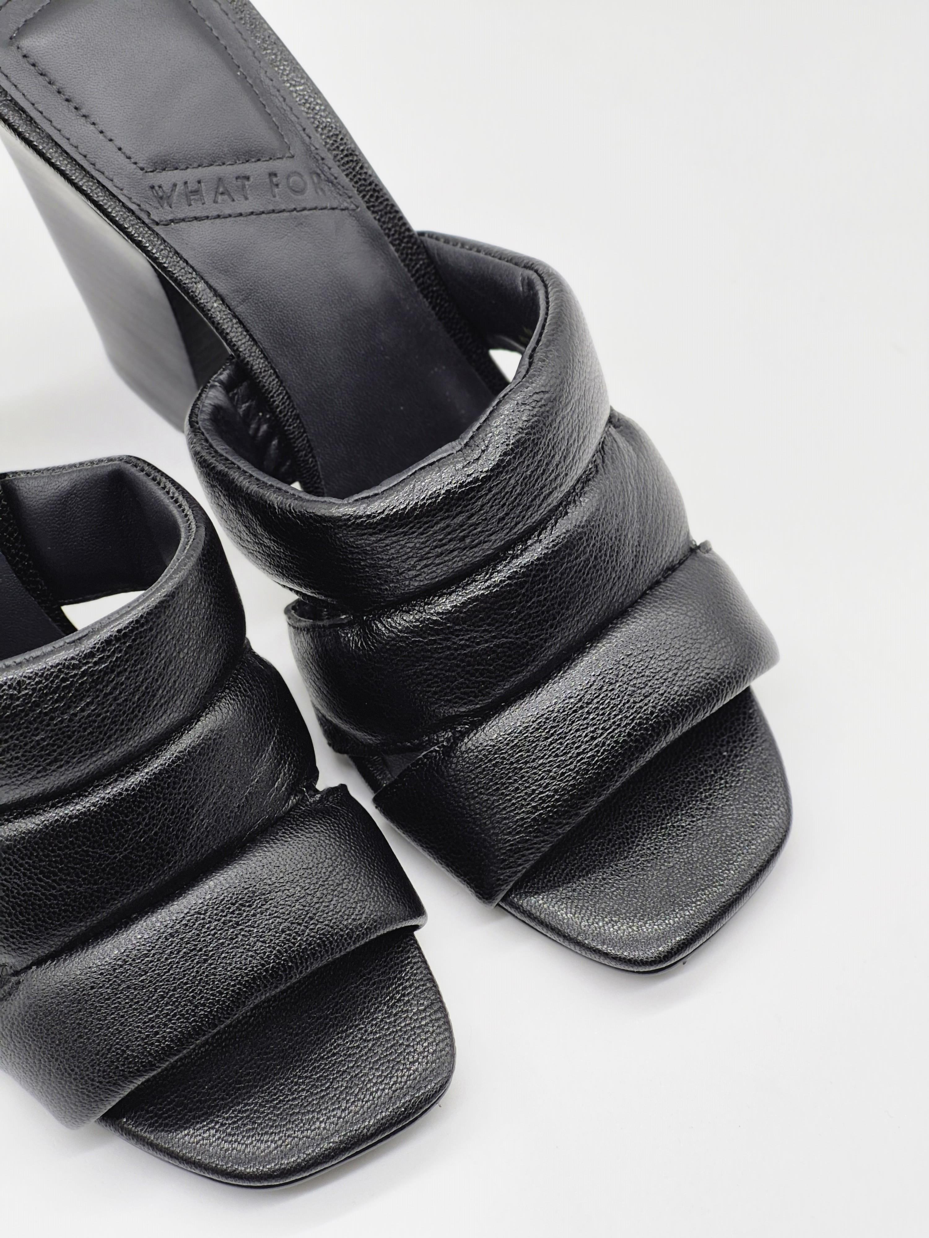 Шльопанці жіночі What For KAGA р. 37 Black - фото 7