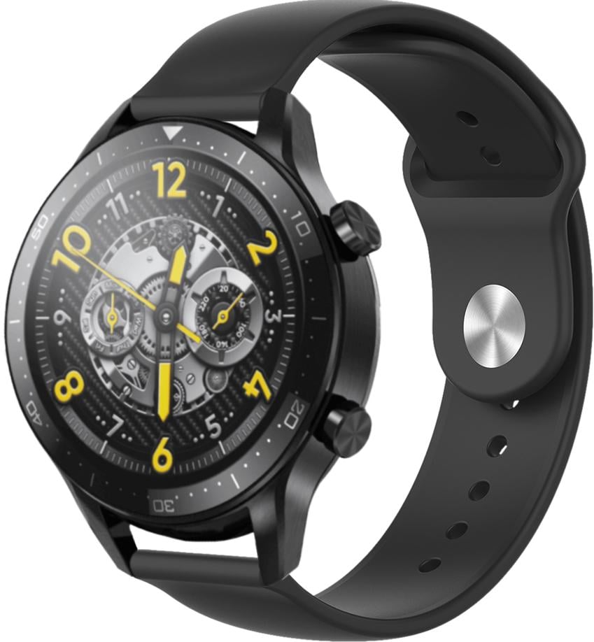 Ремінець Base для Realme Watch S Pro Black (22611-2B)