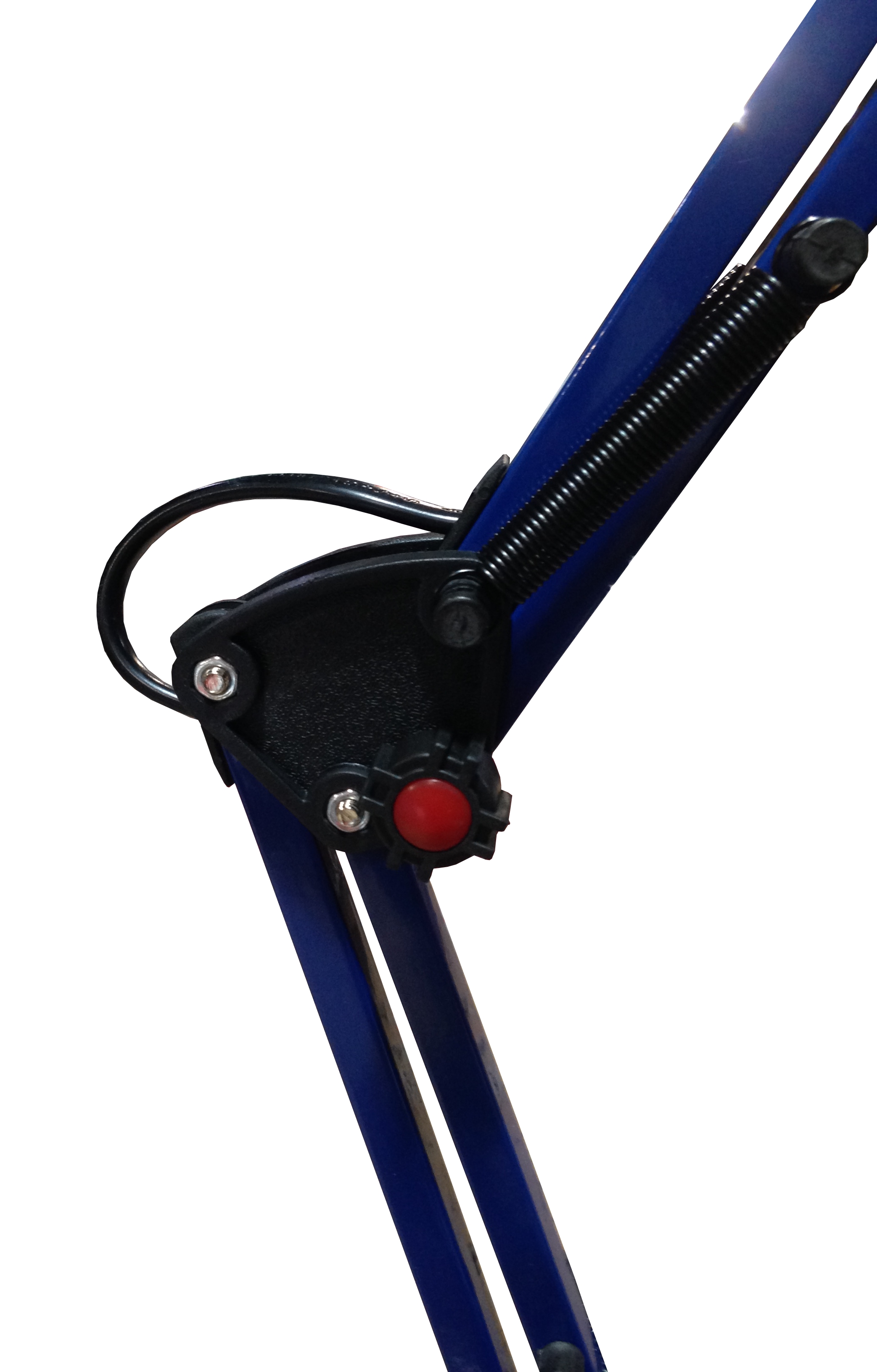 Лампа настільна Lumano 60W E27 LU-074-1800 на підставці синя - фото 4 Лампа настільна Lumano 60W E27 LU-074-1800 на підставці синя - фото 4