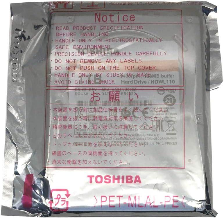 Жорсткий диск TOSHIBA L200 HDD 2,5" SATA 1TB 5400rpm/128MB (HDWL110) - фото 5 Жорсткий диск TOSHIBA L200 HDD 2,5" SATA 1TB 5400rpm/128MB (HDWL110) - фото 5