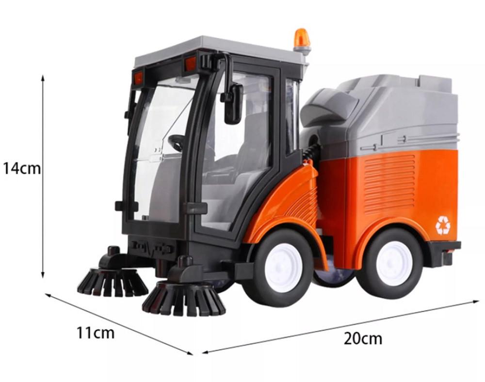 Іграшкова техніка WENYI Підмітально-прибиральна 1:16 з контейнером/світло та звук/інерційний (30156527) - фото 9 Іграшкова техніка WENYI Підмітально-прибиральна 1:16 з контейнером/світло та звук/інерційний (30156527) - фото 9
