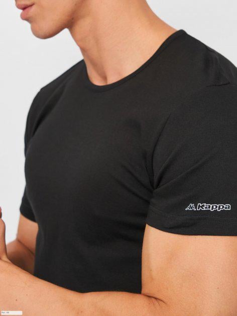 Футболка Kappa T-shirt Mezza Manica Girocollo 2XL Черный (K1305 Nero 2XL) - фото 4 Футболка Kappa T-shirt Mezza Manica Girocollo 2XL Черный (K1305 Nero 2XL) - фото 4