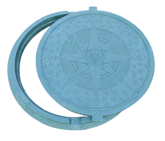 Люк садовий Украина Зеленый (voys02) - фото 3 Люк садовий Украина Зеленый (voys02) - фото 3