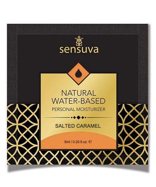 Пробник Sensuva-Natural Water-Based Salted Caramel 6 мл (SO3396) - фото 1