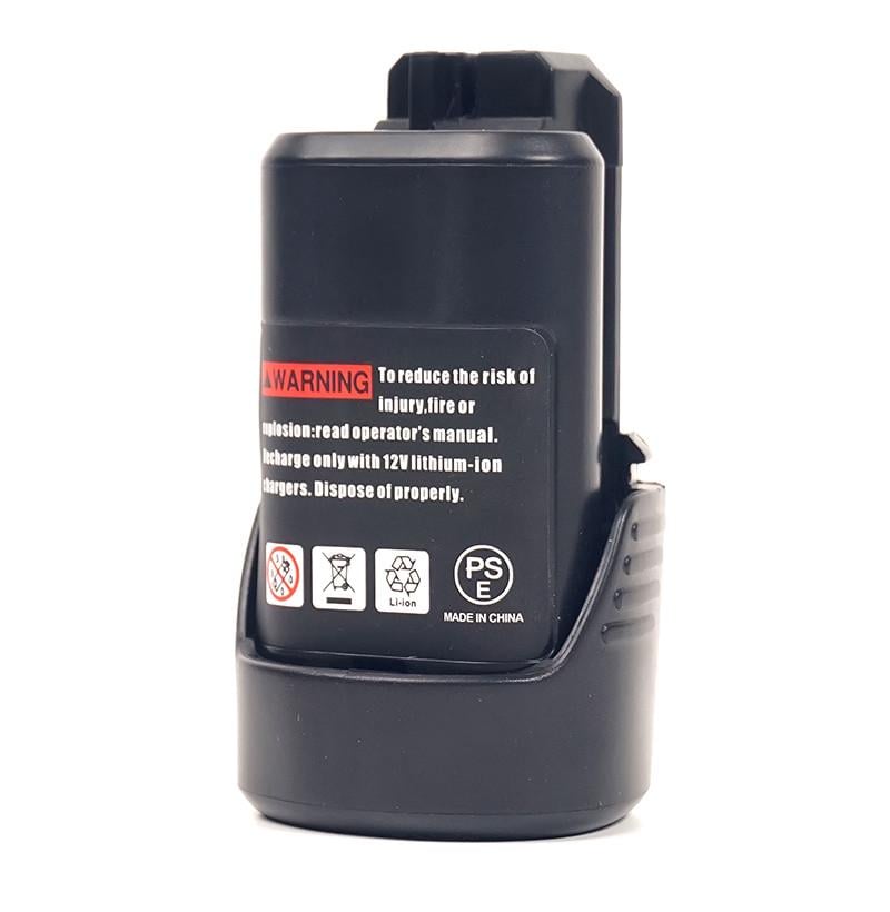 Аккумулятор Power для шуруповертов и электроинструментов BOSCH GD-BOS-10,8 B 12V 2Ah Li-Ion (2477909389)